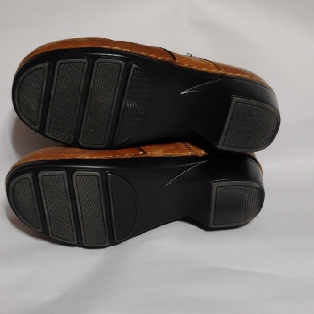 Bjorndal Tan Leather Women's Mules (A-77) - Picture 8 of 8